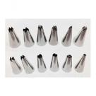 Saco Decorador Confeiteiro Profissional 12 Bicos Inox Bolo