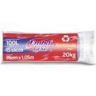 Saco Embalixo Rolo Plus Azul 100L Com 15 Sacos 514011 Saco Embalixo Rolo Plus Azul 100L Com 15 Sacos 514011