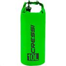 Saco Estanque Bolsa Impermeável Cressi Dry Bag Tek Verde 10L