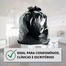 Saco lixo 20l preto 100un