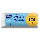 Saco Lixo Brasil Piá e Banheiro 10 Litros 50Un