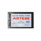 Saco lixo preto 100L 5uni Artese