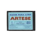 Saco lixo preto 15L 20uni Artese