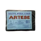 Saco lixo preto 30L 10uni Artese