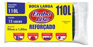 Saco Lixo Preto Embalixo Super Prof. Preto 110l C/ 15 Sacos Kit 3un Saco Lixo Preto Embalixo Super Prof. Preto 110l C/ 15 Sacos Kit 3un