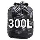 Saco Lixo Preto Reforçado 300 Litros P/ Tambor Lixeira Rodas - 30 UNIDADES