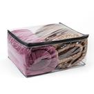 Saco Organizador Closet Edredon Cobertor C/ Ziper preto