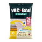 Saco para Armazenagem a Vácuo Vac Bag Impermeável Para Closet 45 x 65 cm Médio