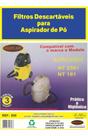 Saco Para Aspirador de Pó Karcher NT2501 / NT181 ( Kit C/3 Filtro Saco Papel na Embalagem ) Saco Para Aspirador de Pó Karcher NT2501 / NT181 ( Kit C/3 Filtro Saco Papel na Embalagem )