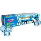 Saco para Gelo Bompack Descartável - 10 Caixas (8 sacos de 192 cubos cada)