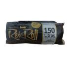 Saco para lixo 150l c/20 unidades - rei do roll