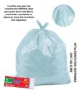 Saco Para Lixo 15l Com 60und. Azul- Reciclado Plus