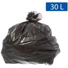 Saco para Lixo 30L Preto 59X62CM 5 Micras - Pacote com 100 Unidades