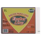 Saco Para Lixo 50l Embalixo 10 Unidades
