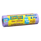 Saco Para Lixo Banheiro e Pia Odor Defense 34x40cm 50un - Dover Roll