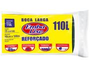 Saco Para Lixo Boca Larga 110l Embalixo 25 Unidades