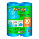 Saco para lixo dover roll resist 30 litros reforçado, pack econômico 60 unidades