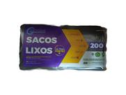 Saco para Lixo Preto 200lts - Ultra Forte - Tam: 90cm x 1,15m - (Pacote com 100unds) - Geraplast
