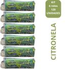 Saco para Lixo Verom Citronela 50 Lts ou 10 kg Kit com 6 rolos ou 120 unidades