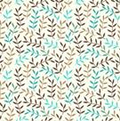 Saco para Presente Decorado - Folhas Finas - 10x14 - 50 unidades - Regina - Rizzo