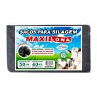 Saco para Silagem Maxi Lona Preto 51 x 110cm + Abraçadeiras Nylon 200 Micras Embalagem com 50 Unidades Saco para Silagem Maxi Lona Preto 51 x 110cm + Abraçadeiras Nylon 200 Micras Embalagem com 50 Unidades