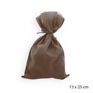 Saco para Surpresas em TNT - 13 x 25 cm - Marrom - 10 unidades - Best Fest - Rizzo