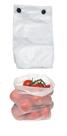 Saco plastico blocado 25x35 c/ 5000 unidades boca 25 cm