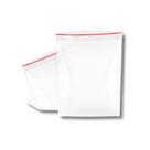 Saco plastico zip (17x24 cm.) c/ 100 un.