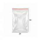 Saco plástico Zip Lock n10 24x34cm transparente pacote com 100 unidades - Inoven