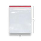 Saco Plástico Zip Lock Nº07 14x20cm com 1000 unidades Saco Plástico Zip Lock Nº07 14x20cm com 1000 unidades