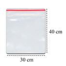 Saco Plástico Zip Lock Nº11 30x40cm com 500 unidades Saco Plástico Zip Lock Nº11 30x40cm com 500 unidades
