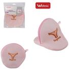 Saco Protetor Para Lavar Roupa Calcinha Com Ziper Rosa 20Cm - Wellmix Saco Protetor Para Lavar Roupa Calcinha Com Ziper Rosa 20Cm - Wellmix
