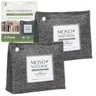Saco purificador de ar Moso Natural 300g de carvão vegetal de bambu x2