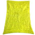Saco Raschel P/ Hortifruti 50x73 Polietileno Amarelo 20kg