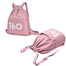Saco Rosa T60 Academia Unissex Impermeável Corrida Esporte