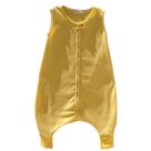 Saco Saquinho de Dormir Bebê Com Pé Sleep Bag Cobertor de Vestir Soft Amarelo Tam. G