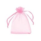 Saco Saquinho Organza Tule Liso 17cm x 30cm Pct Com 10un