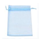 Saco Saquinho Organza Tule Liso 21cm x 34cm Pct Com 10un