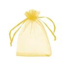 Saco Saquinho Organza Tule Liso 8cm x 10cm Pct Com 10un