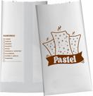 Saco Saquinho Pastel Grande 500 Unidades Branco Pastelaria