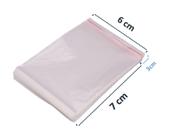 Saco Transparente Adesivado Vabene 6x7+3cm Com 100 Unidades