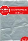 Saco Transparente Incolor 100 UN Cromus vários tamanhos