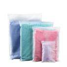 Saco Zip Lock Branco com Furo Respirável 25x32 Reutilizável Roupas Alimentos e Brindes 75und