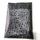 Saco Zip Lock Coração Preto Translucido 25x32 Ideal Ecommerce 75 Unidades Saco Zip Lock Coração Preto Translucido 25x32 Ideal Ecommerce 75 Unidades
