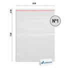 SACO ZIP N1 5x7CM SAQUINHO PLASTICO HERMETICO C/100 SACO ZIP N1 5x7CM SAQUINHO PLASTICO HERMETICO C/100
