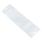 Saco Zip Poolsy 7cm x 20cm Frente Transparente e Fundo Branco Com 100 Unidades Saco Zip Poolsy 7cm x 20cm Frente Transparente e Fundo Branco Com 100 Unidades