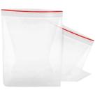 Saco zip transparente n.08 17x24cm. pct.c/100 grespan
