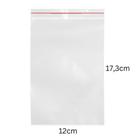 Saco ZipLock Hermético Abre Fecha Freezer N6 12x17,3 100un