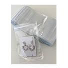 Saco Ziplock Para Jóias Em Pvc Transparente Com 500 und
