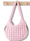 Sacola acolchoada Babysun para mulheres, grande de nylon acolchoado